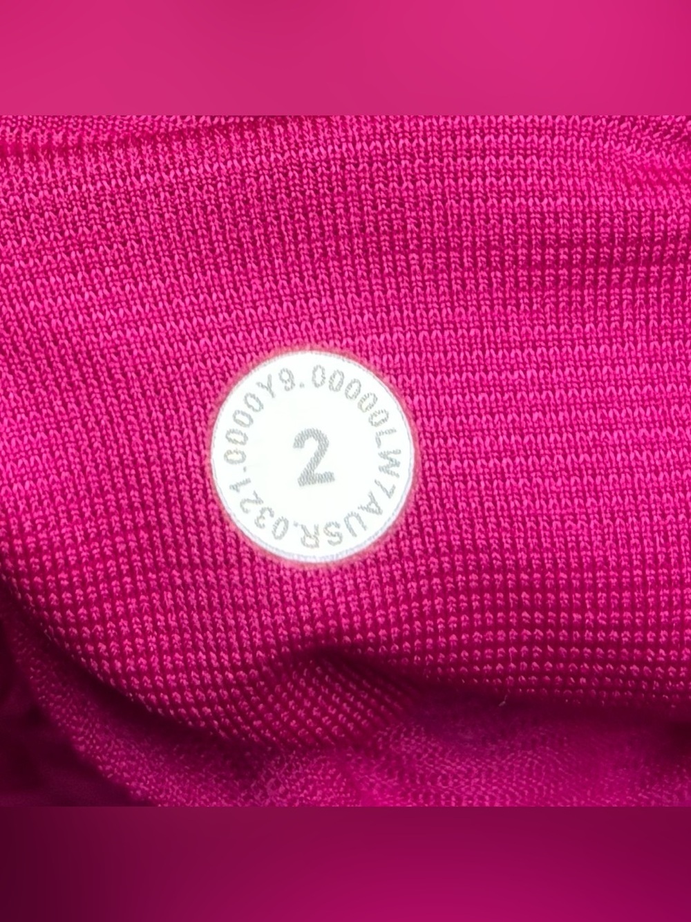 Lululemon Hotty Hot Low Rise Shorts 2.5" In Ripened Raspberry Size 2 - Picture 5 of 5